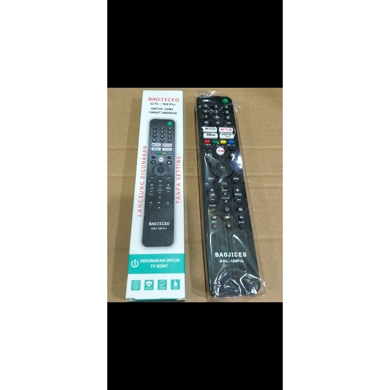 Remote TV Smart Android Sony