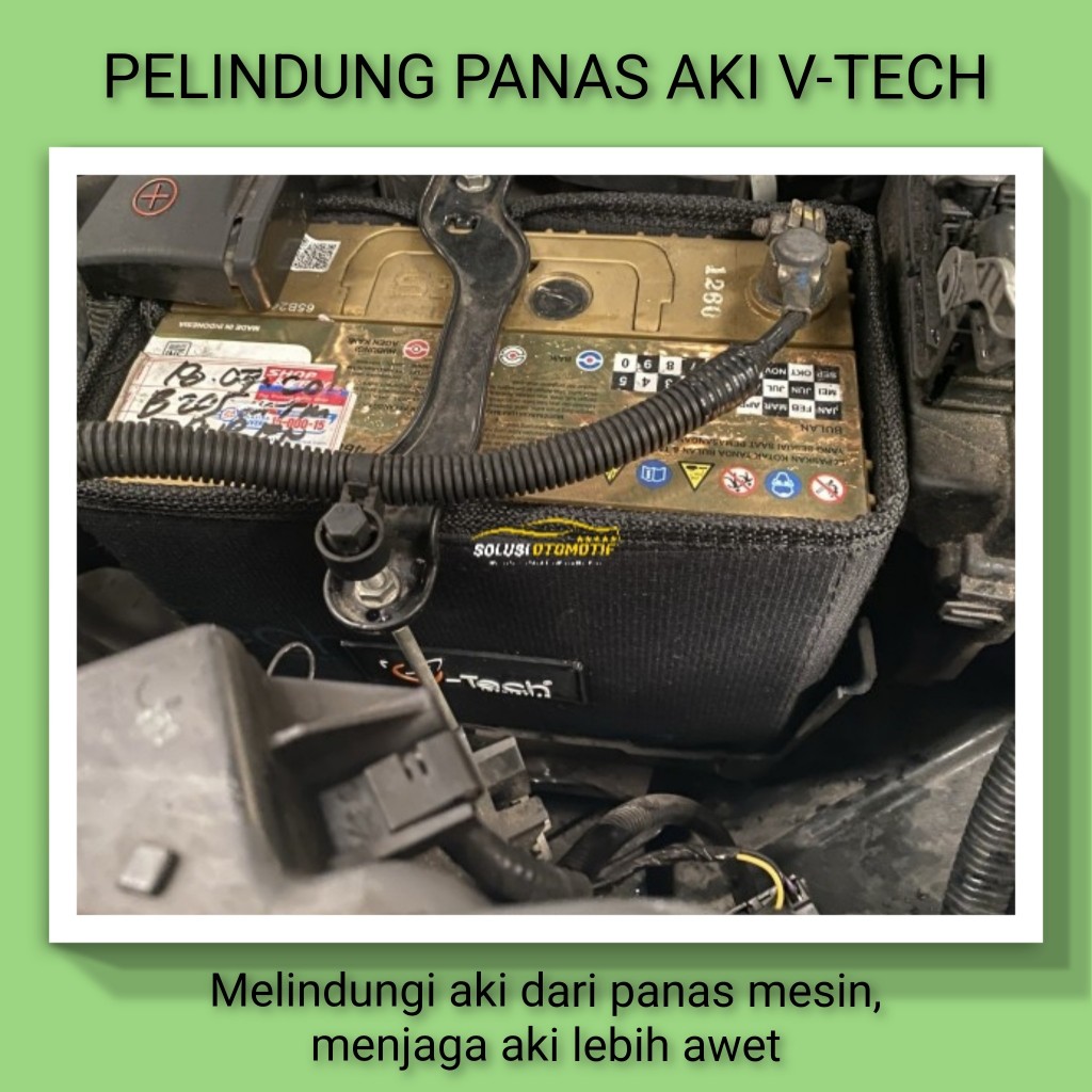 Aki Mobil NS40 36B20L/38B20L/38B20L/38B19L/38B20L/40B19L/42B20L Pelindung Panas Cegah Aki Cepat Soak