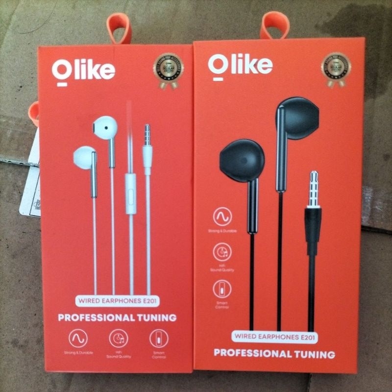 headset handsfree olike E201 earphones headset olike