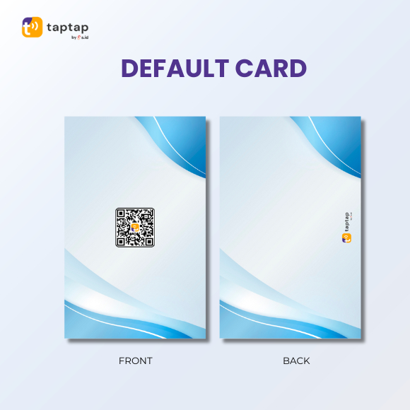 

Kartu Nama / ID Card Digital Default taptap NFC/RFID