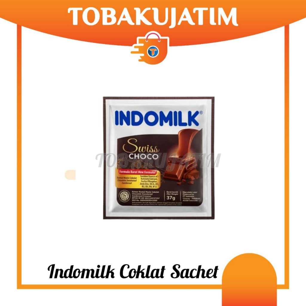 

(1 SACHET) INDOMILK COKLAT 37GR skm susu kental manis