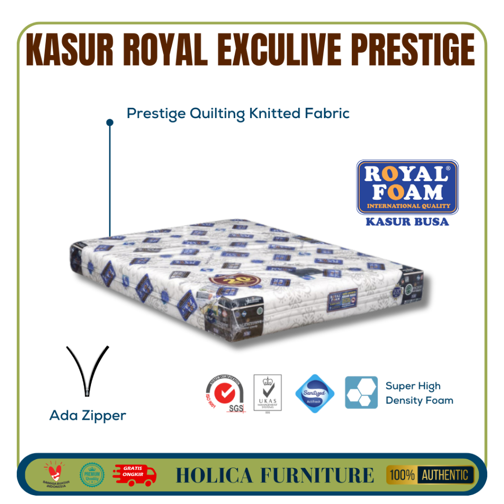 Kasur Premium Busa Royal Foam Super Premium Royal Exclusive Prestige