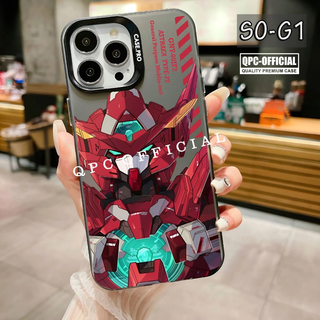 Case IMD Hologram Case Casing Robot Gundam for Samsung A32 5g Samsung A20S Samsung A21S Samsung A22 