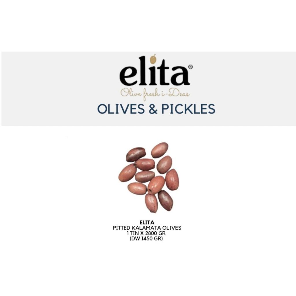

PITTED KALAMATA OLIVES ELITA