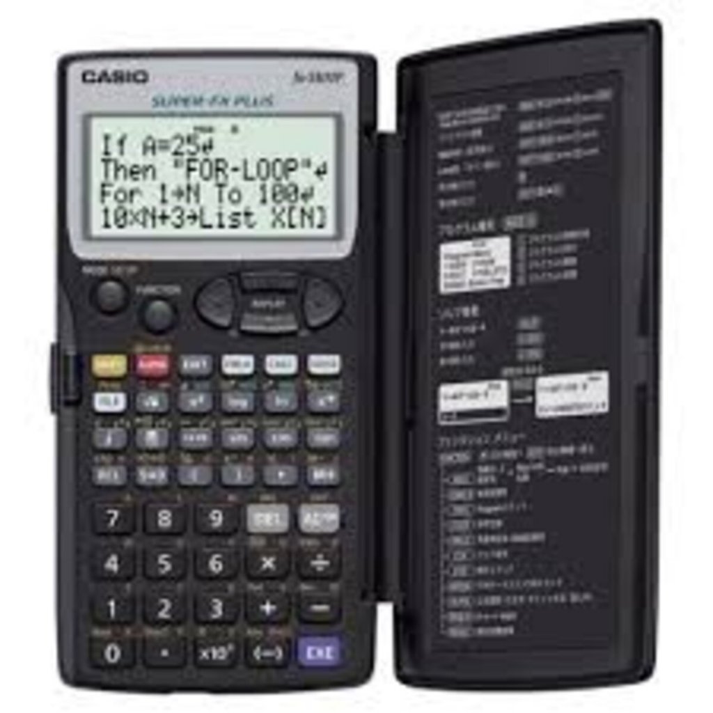 

Casio Calculator FX 5800 P Programmable Scientific Kalkulator Ilmiah FX-5800P