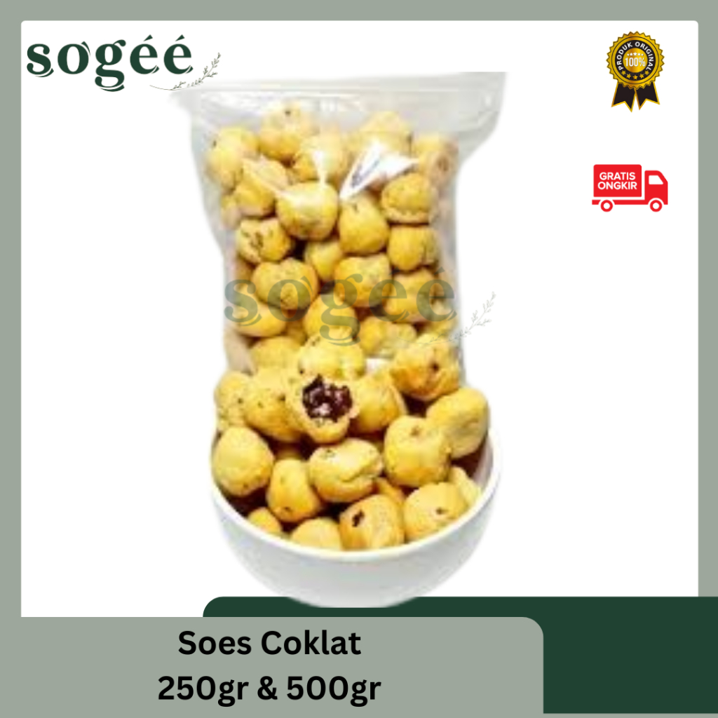 

Sogee ☘️ Soes Coklat/Sus Coklat 250gr 500gr/Soes Coklat Arjuna