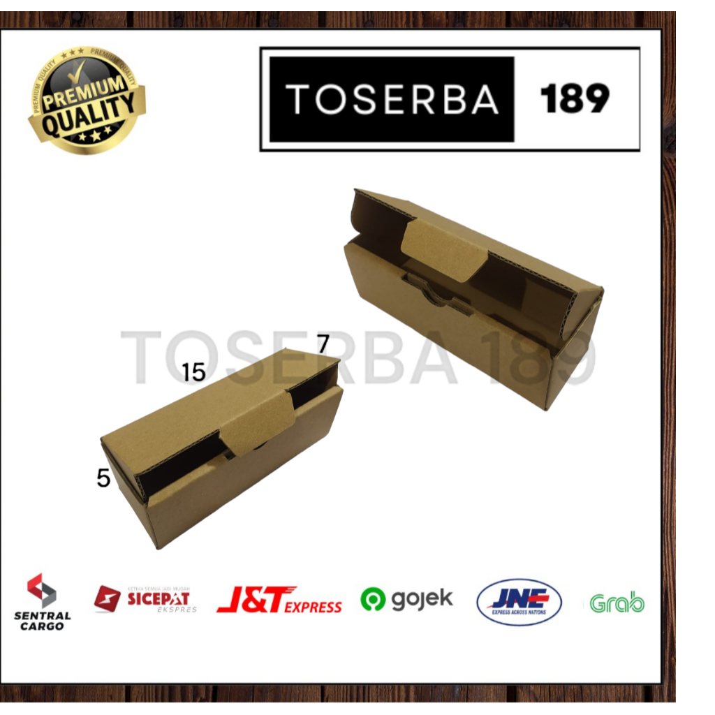 

kardus packing diecut/box pizza uk 15x7x5 cm