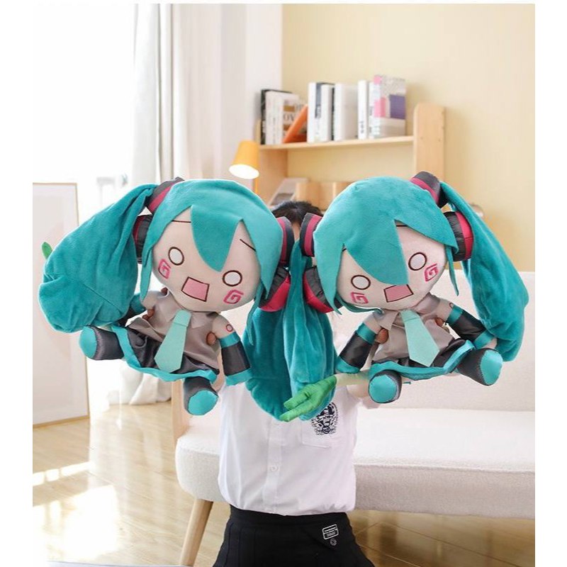 Boneka Hatsune Miku Doll Miku 01 Vocaloid Plush Doll Project Diva Miku Onion