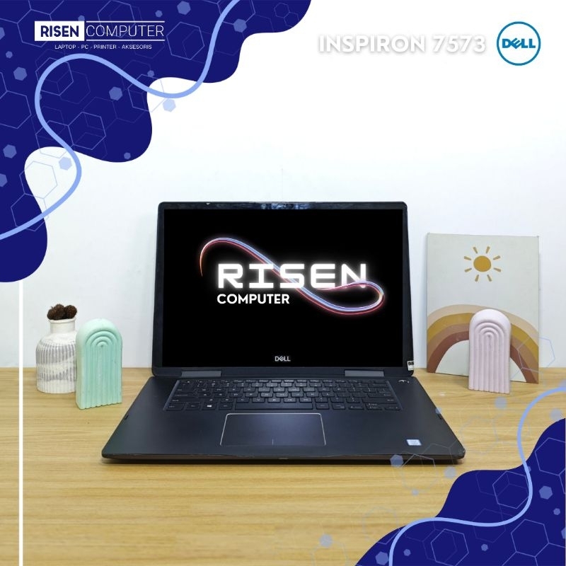 Second LAPTOP DELL INSPIRON 7573 Intel Core i7 8550U RAM 16GB SSD 256GB Notebook 15,6inch Touchscree