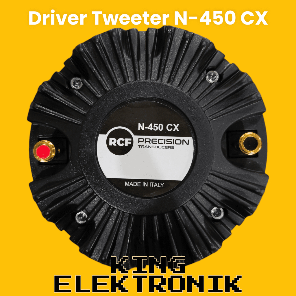 Driver Tweeter RCF N-450 CX Precision Made In Italy