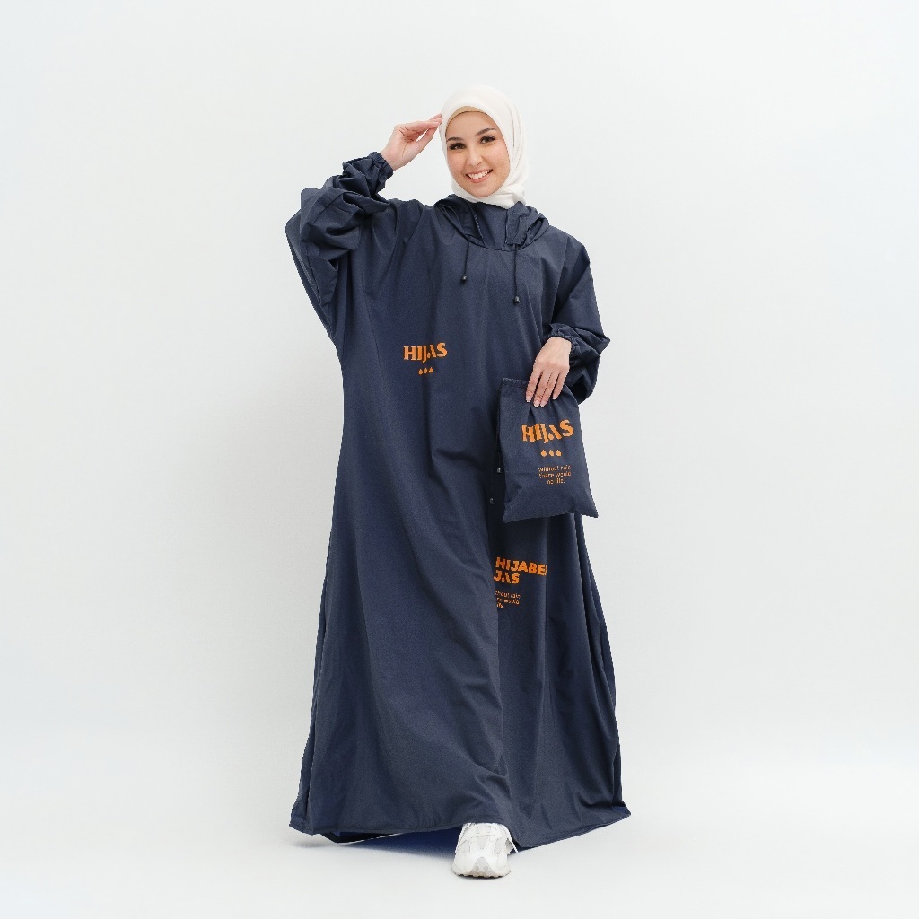Jas hujan gamis muslimah perempuan jumbo/ Jas hujan wanita lucu/ Jas hujan rok wanita/ Jas hujan wan