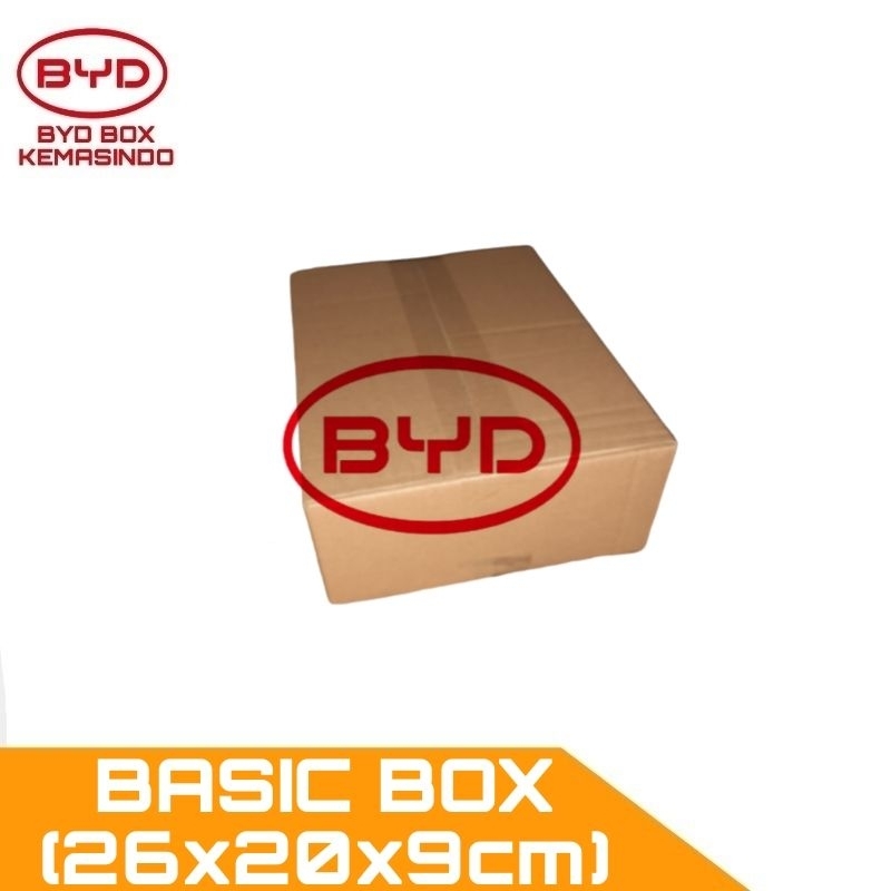 

26x20x9cm Kardus Box Karton Polos | Baru | Murah - Kardus Packing Online Shop