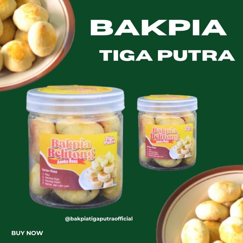 

BAKPIA TIGA PUTRA ISI 11PCS