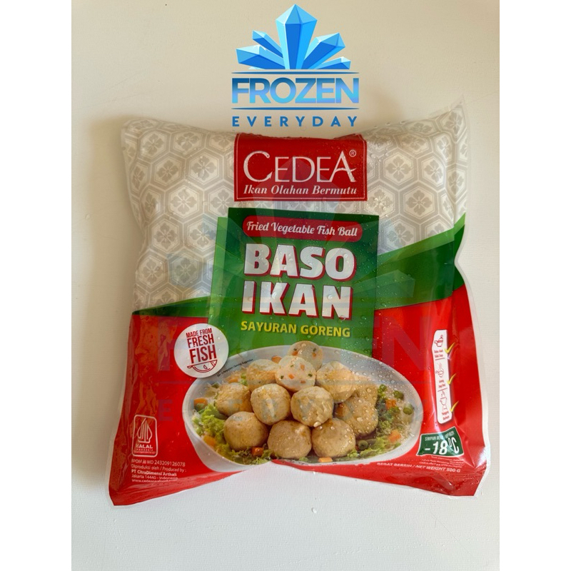 

CEDEA Baso Ikan Sayur Goreng 500gr