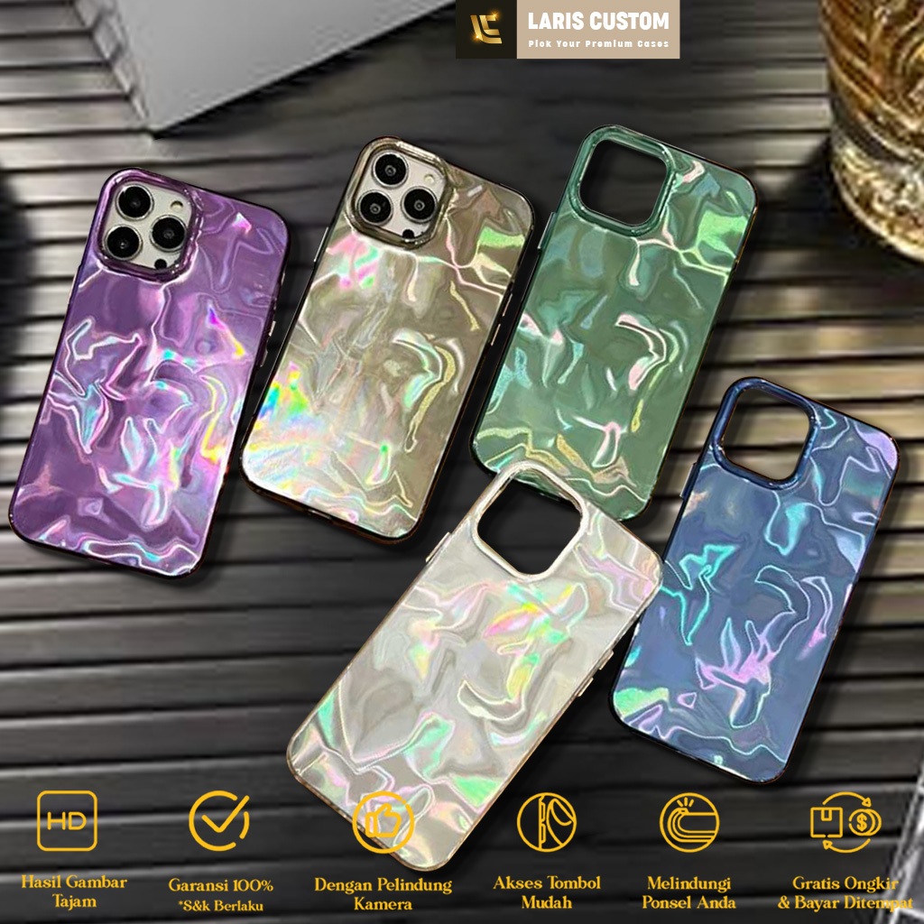 Case Realme C53 C55 C65 5 C11 2021 C12 C15 C17 C21Y C30 C33 C35 - Casing Diamond Air Fashion - Case 