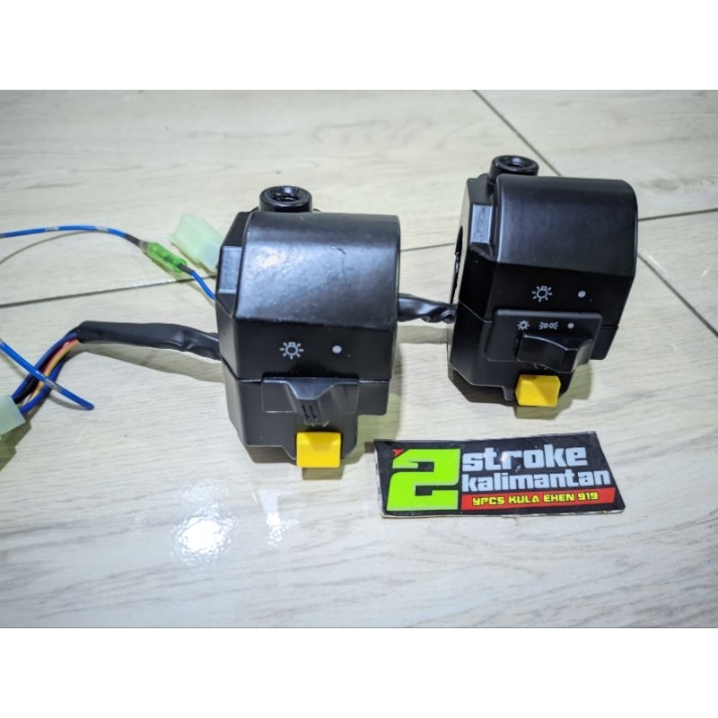 holder saklar kanan f1zr fizr force1  custom dua mode lampu utama plus senja