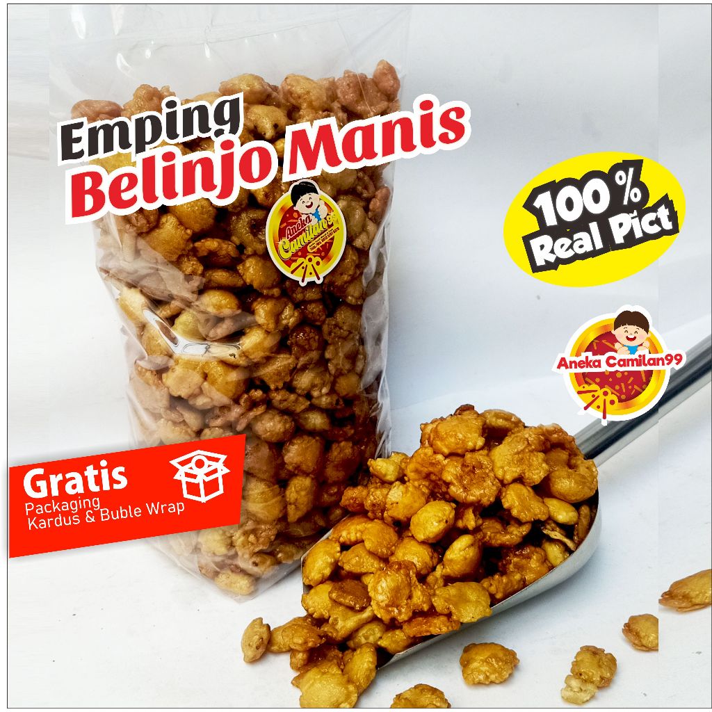 

Emping Melinjo Pedas Manis 1kg