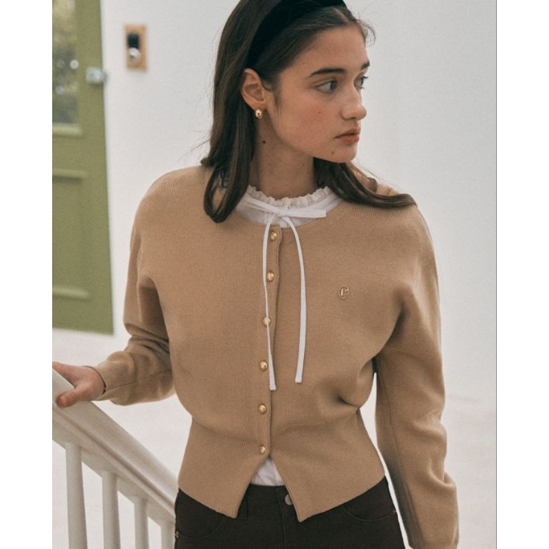 Rola-Rola Round Volume Sleeve Cardigan