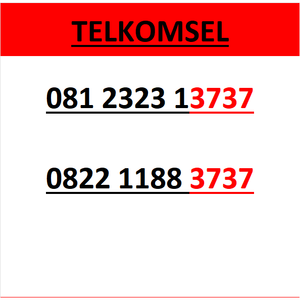 nomor cantik telkomsel simpati seri abab 3737 murah lengkap wn84 550