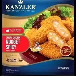 

KANZLER CRISPY CHICKEN NUGGET SPICY KEMASAN 450GRAM