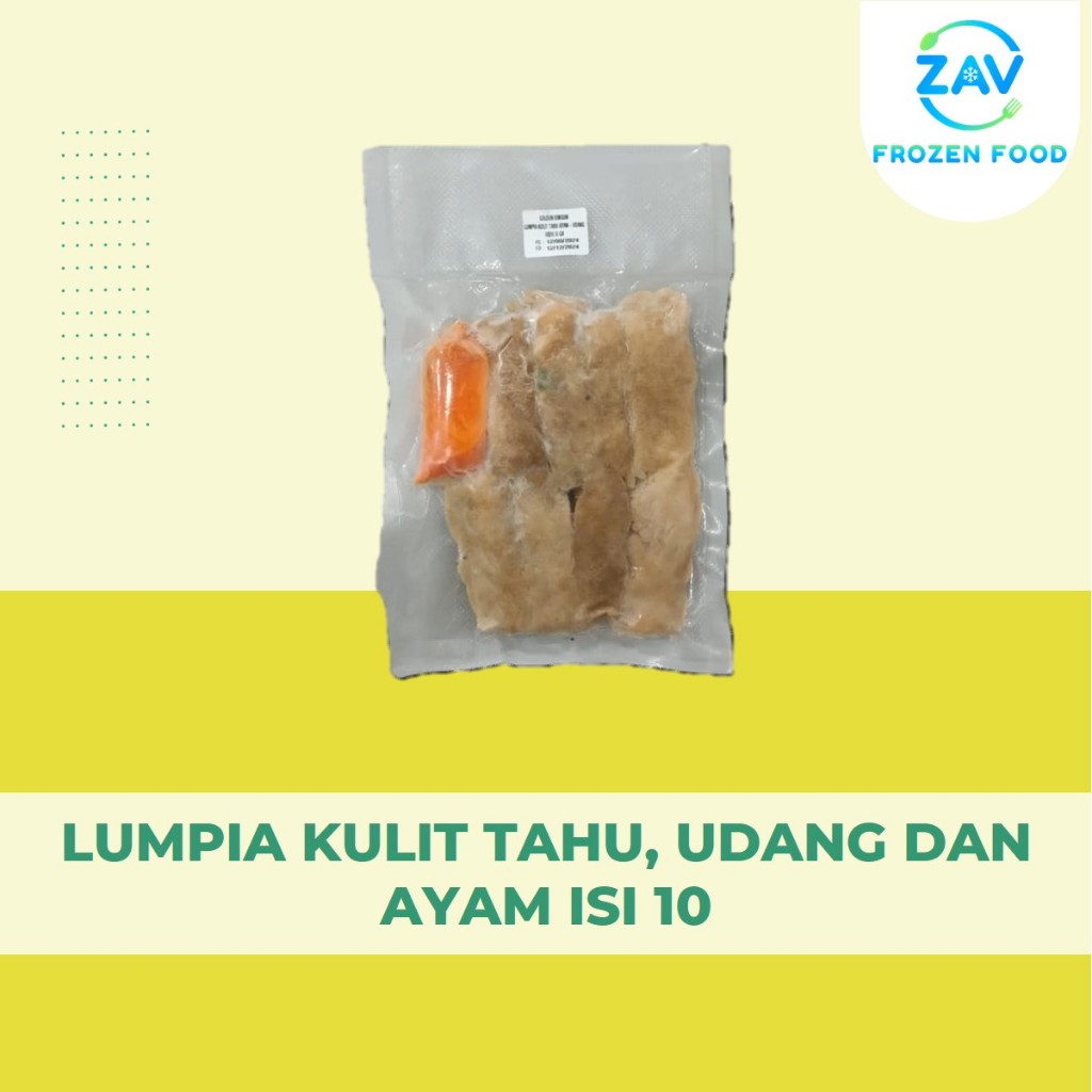 

LUMPIA KULIT TAHU, UDANG DAN AYAM ISI 10
