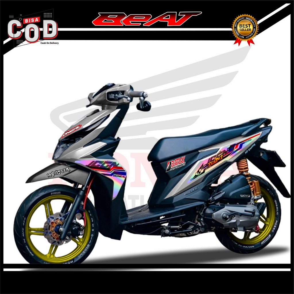 STRIPING STIKER LIST VARIASI MOTOR MODIFIKASI BEAT BERKUALITAS TERMURAH DAN TERLARIS