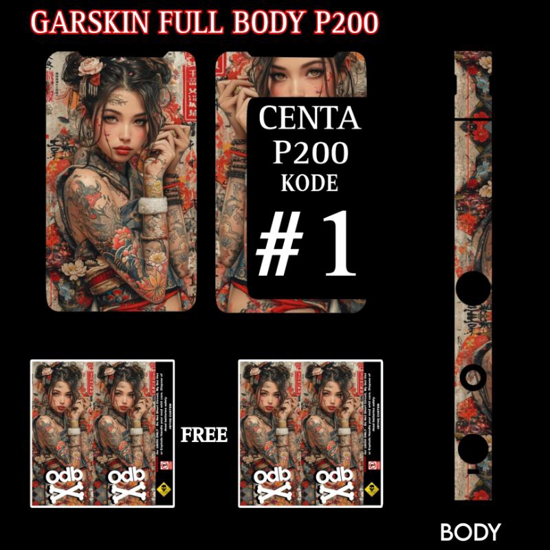 

Stiker inner full body centaurus P200