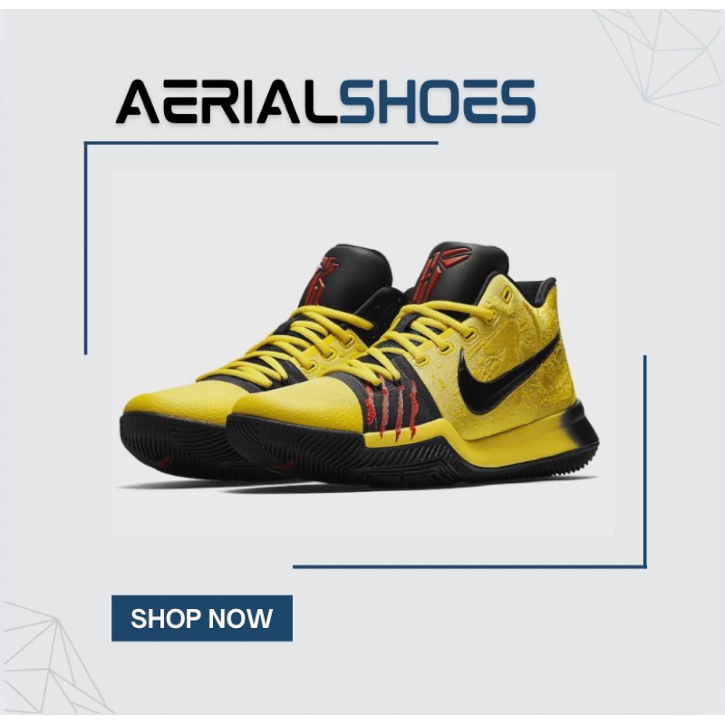 Promo Sale  Sepatu Kyrie 3 Mamba Mentality Bruce Lee