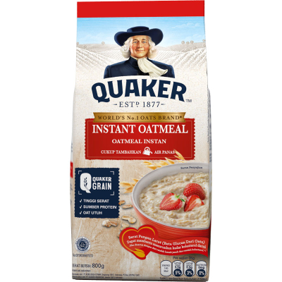 

Quaker Oatmeal Instan 800 gr