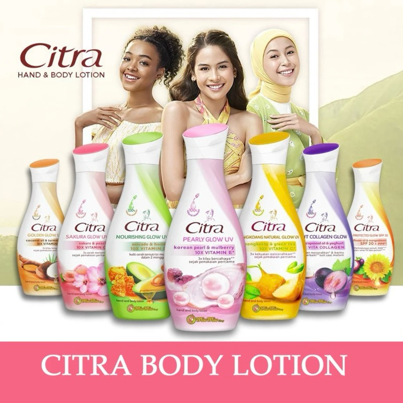 CITRA BODY LOTION 210ml // CITRA BODY LOTION 110 ml