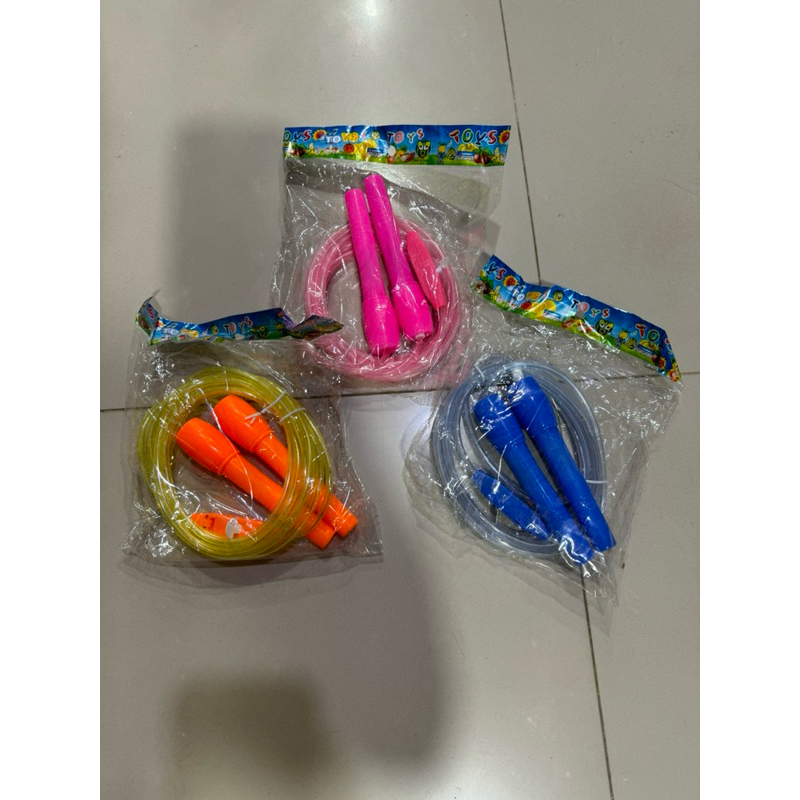 Lompat Tali Anak Skipping Rope LED / Jump Rope Mainan Anak Olahraga Tali Skipping + LED Rainbow / Lo