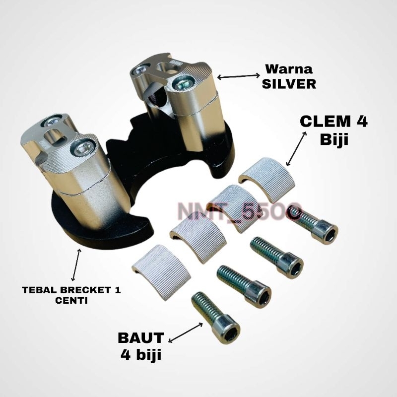 RAISER STANG NEW VIXION R 2017 FACELIFT ATAU PENINGGI STANG NEW VIXION DAN NEW VIXION R MODEL BATMAN