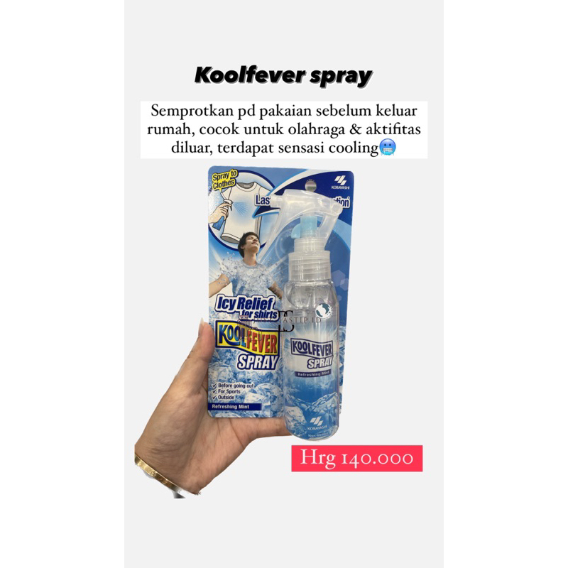 Koolfever spray (PO PENANG)