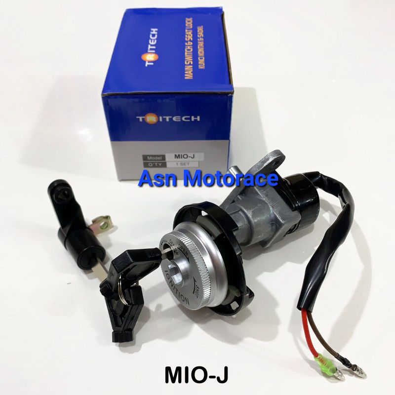 KONCI KONTAK SET MIO J MIO GT KUNCI KONTAK ASSY PLUS KONCI JOK BELAKANG MIO J MIO GT KONCI KONTAK+KO