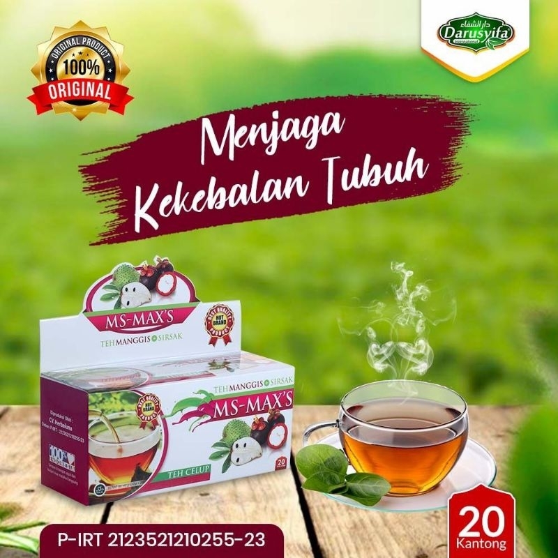 

Teh Celup Herbal Kulit Manggis 20Kantong Obat kanker