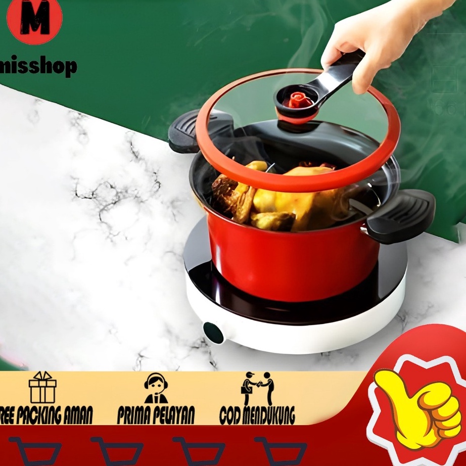 HJ6 MS Panci Presto Kukus 35Liter Pressure Cooker Panci MultiFungsi