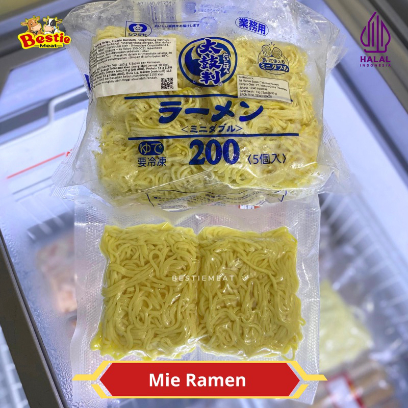 

Shimadaya Mie Ramen - Taikoban Mi Ramen Basah Jepang 5pcs