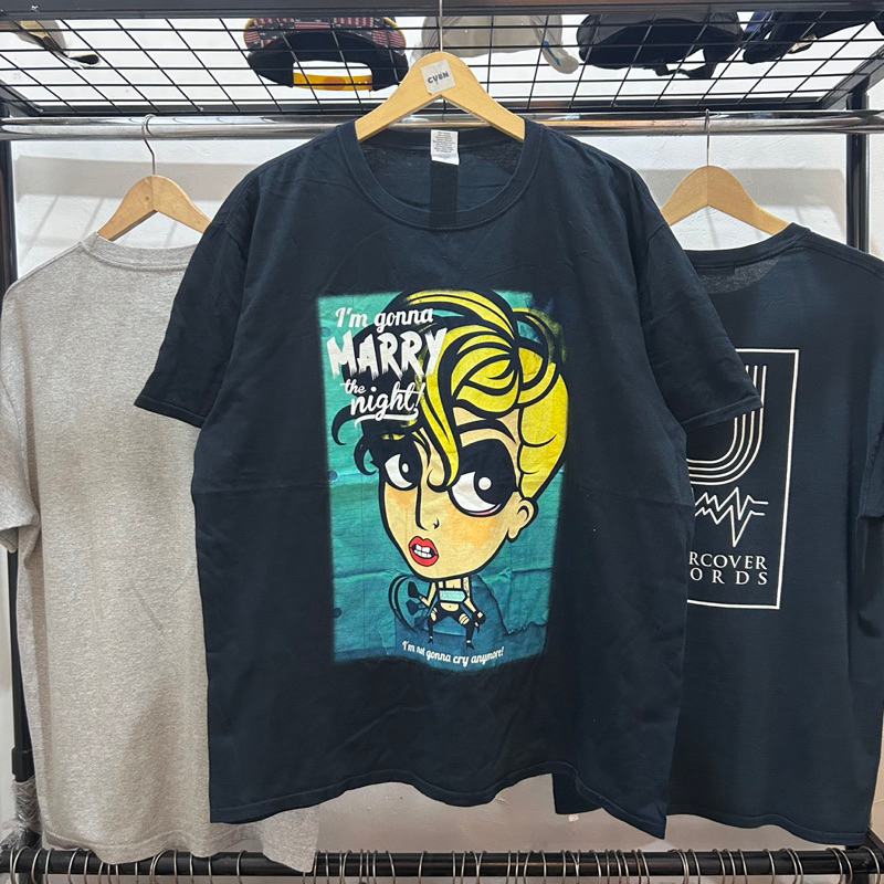 Kaos Lady Gaga The Born This Way Ball "Gonna Marry Night" Tour Concert 2012
