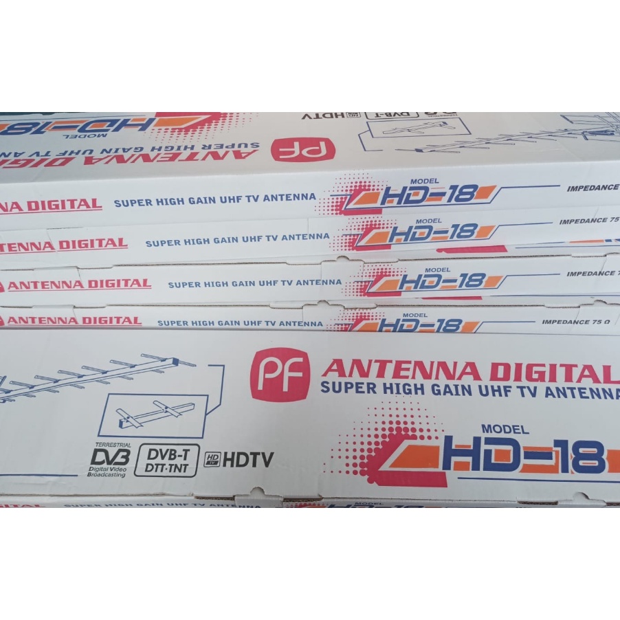 Sale Antena Dital PF HD18  Antena PF HD18 FREE KABEL