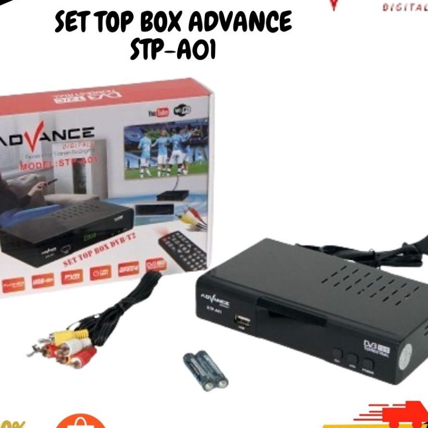 KP8 SET TOP BOX ADVANCE STPA2 SET TOP BOX TV TABUNG STB TV SET TOP BOX WIFI