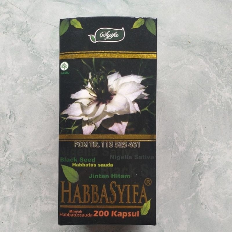 

Habbasyifa 200 Kapsul Minyak Jintan Hitam Habbatusauda Habasyifa 200