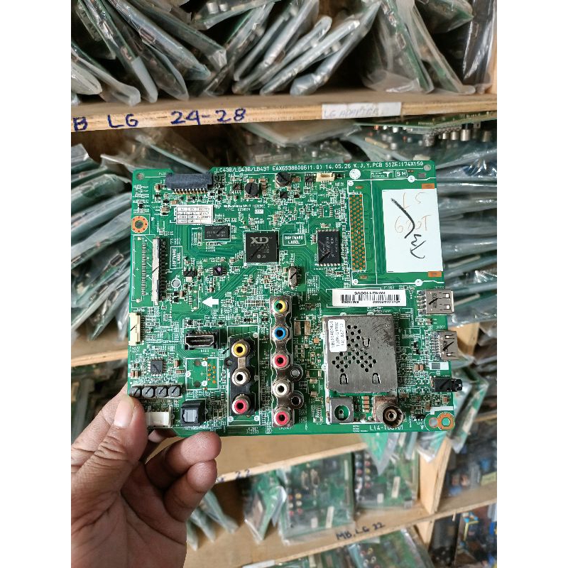 MB MOBO MAINBOARD MOTHERBOARD TV LED LG 42LB561T/42LB620T Mb lg42
