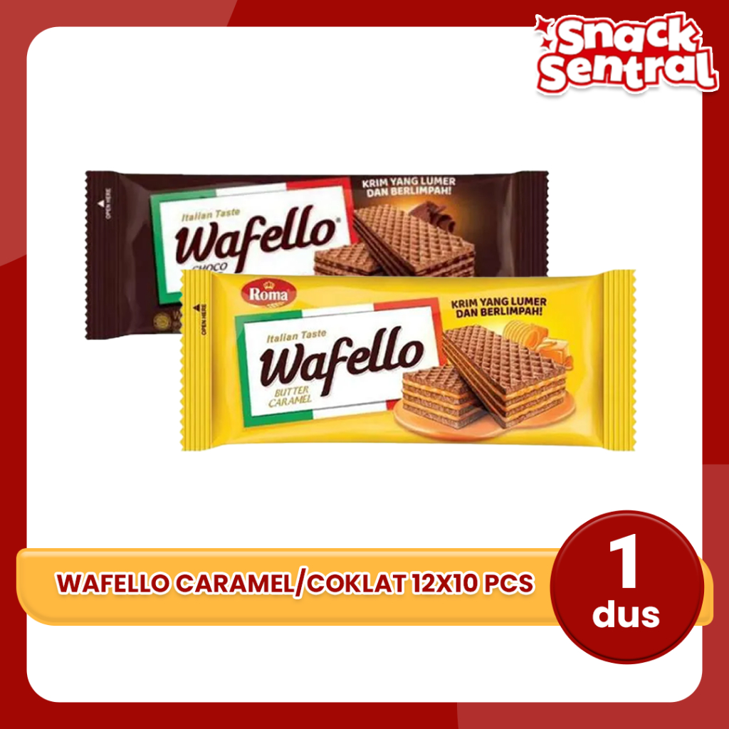 

Wafello Choco Blast [17 gr/ 10 pcs/ Pack]