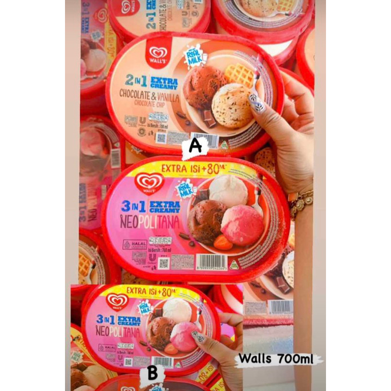 

2in1 Ice Cream Walls 700ml