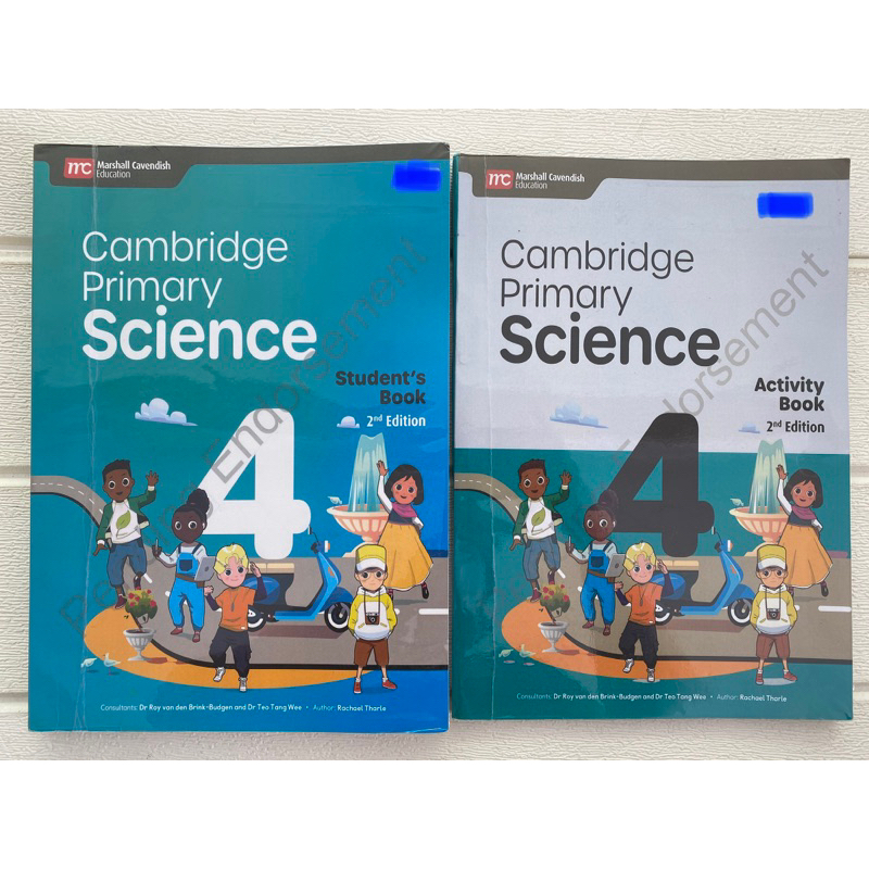 

98% MULUS BUKU BEKAS CAMBRIDGE PRIMARY SCIENCE 2nd edition STUDENT BOOK + BONUS WORKBOOK