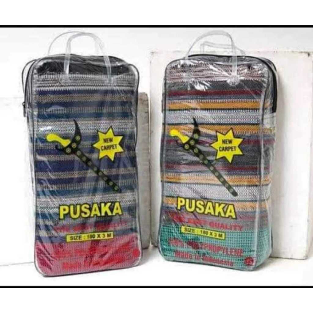 KARPET BENANG TIKAR PUSAKA  UKURAN 180 X 300CM