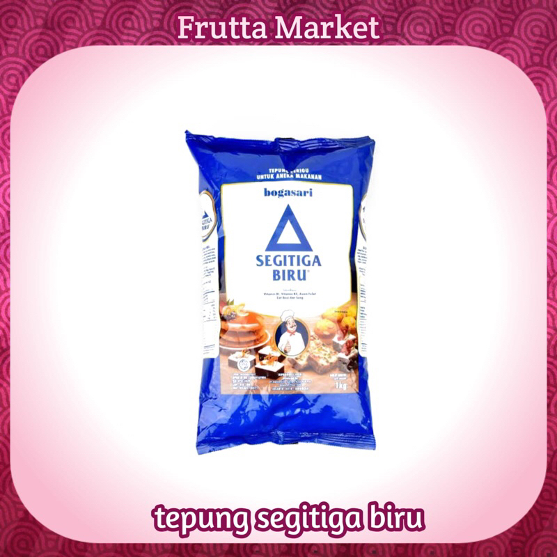 

Tepung Terigu Segitiga Biru Kemasan 1 kg