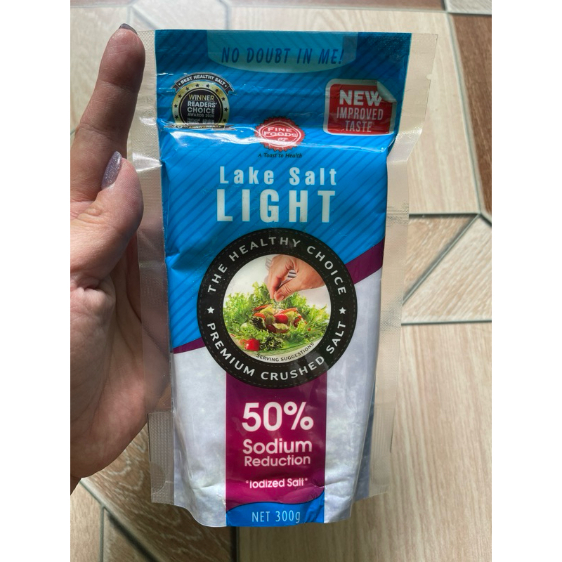 

LAKE SALT LIGHT 300GR ORIGINAL MALAYSIA