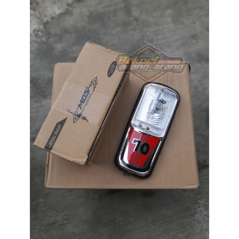 logo panel dada lampu senja c70 lampu senja honda c70 mos