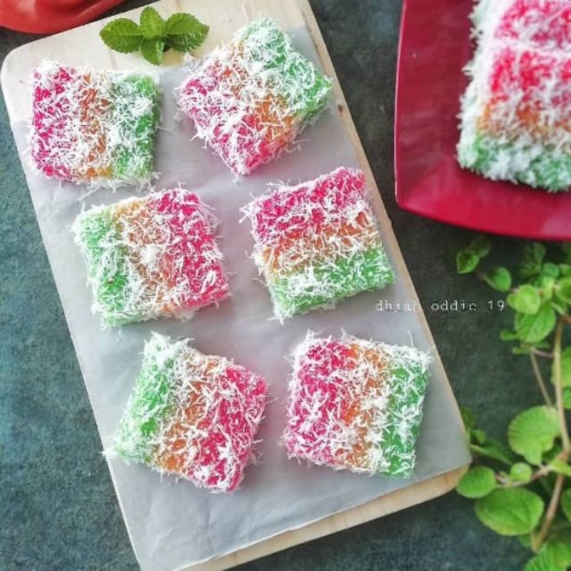 

Kue Sentiling/Kue Singkong Pelangi isi 50pcs